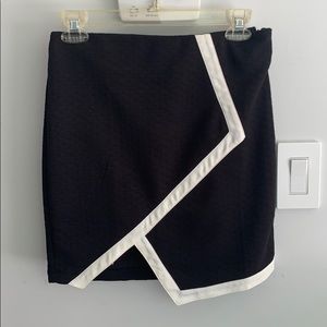 Black and White Skirt